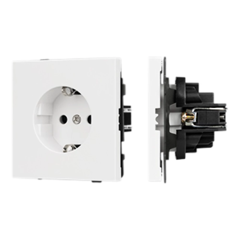 Механизм электрической розетки SCT-TENDO-MEU1-PL-WH (230V, 16A) (Arlight, Белый) 054078 - Viokon.com
