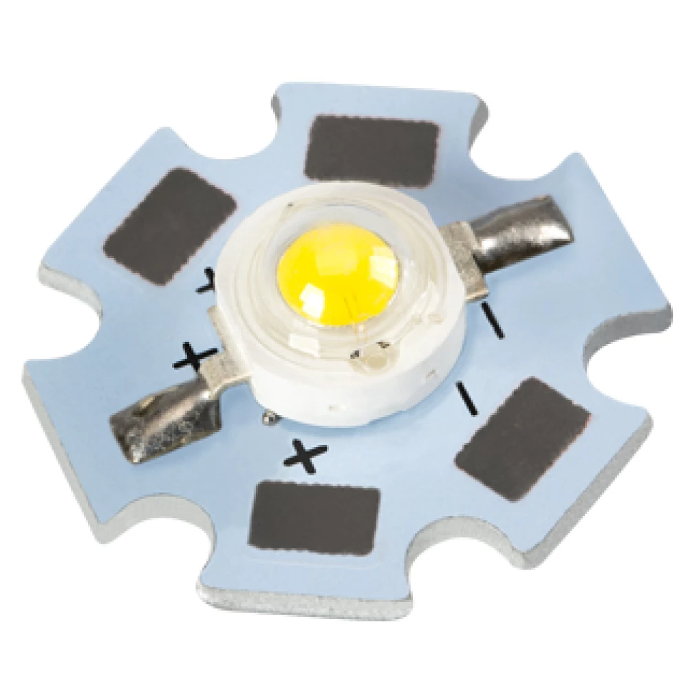Мощный светодиод ARPL-Star-3W-BCX45 Warm White (Arlight, STAR type) 019586 - Viokon.com