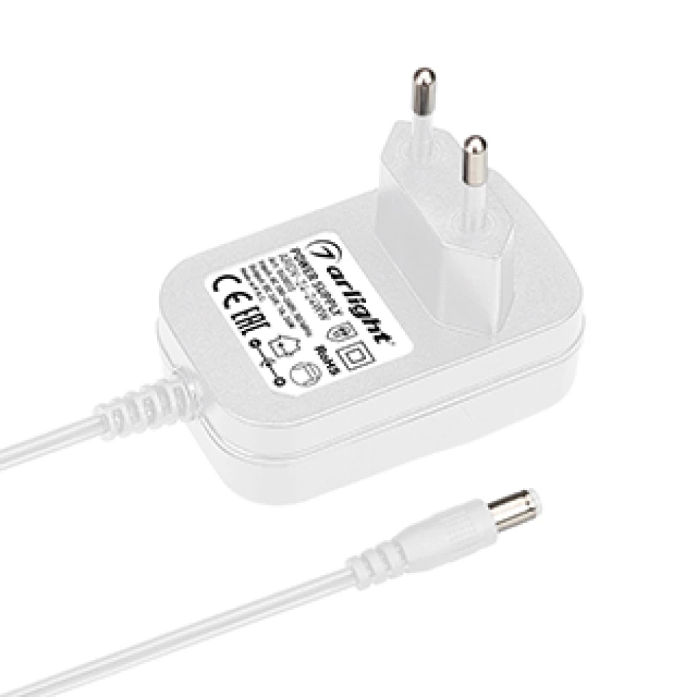 Блок питания ARDV-24-24WW (24V, 1A, 24W) (Arlight, Адаптер, 3 года) 040022 - Viokon.com
