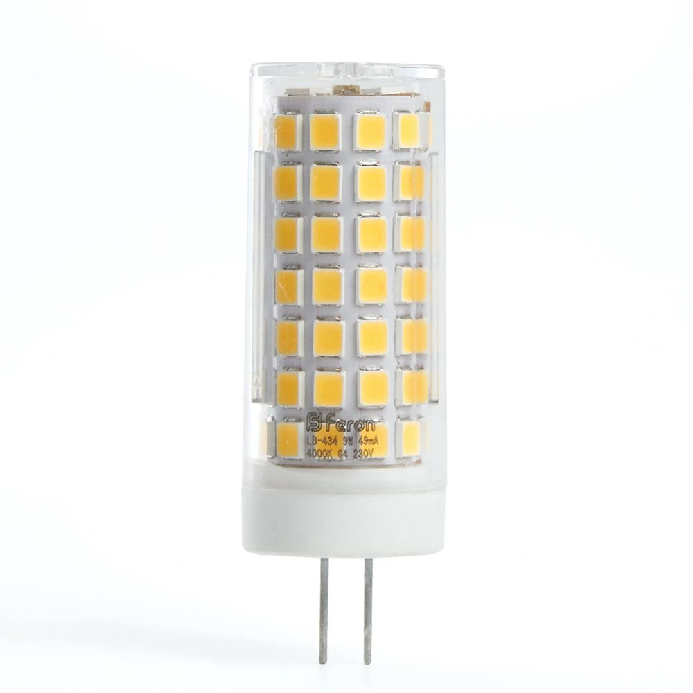 Лампа светодиодная Feron LB-434 G4 9W 175-265V 4000K (38144) - Viokon.com