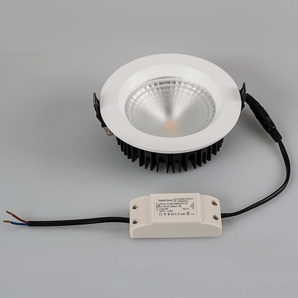 Светодиодный светильник LTD-145WH-FROST-16W White 110deg (Arlight, IP44 Металл, 3 года) 021493 - Viokon.com