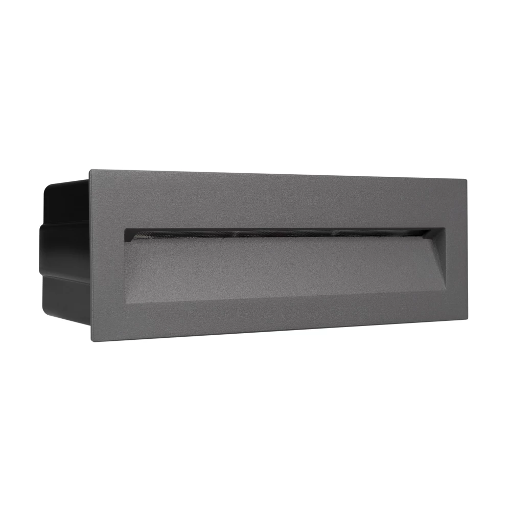 Светильник LTD-TRAIL-S226x76-8W Warm3000 (GR, 65 deg, 230V) (Arlight, IP65 Металл, 3 года) 029964 - Viokon.com