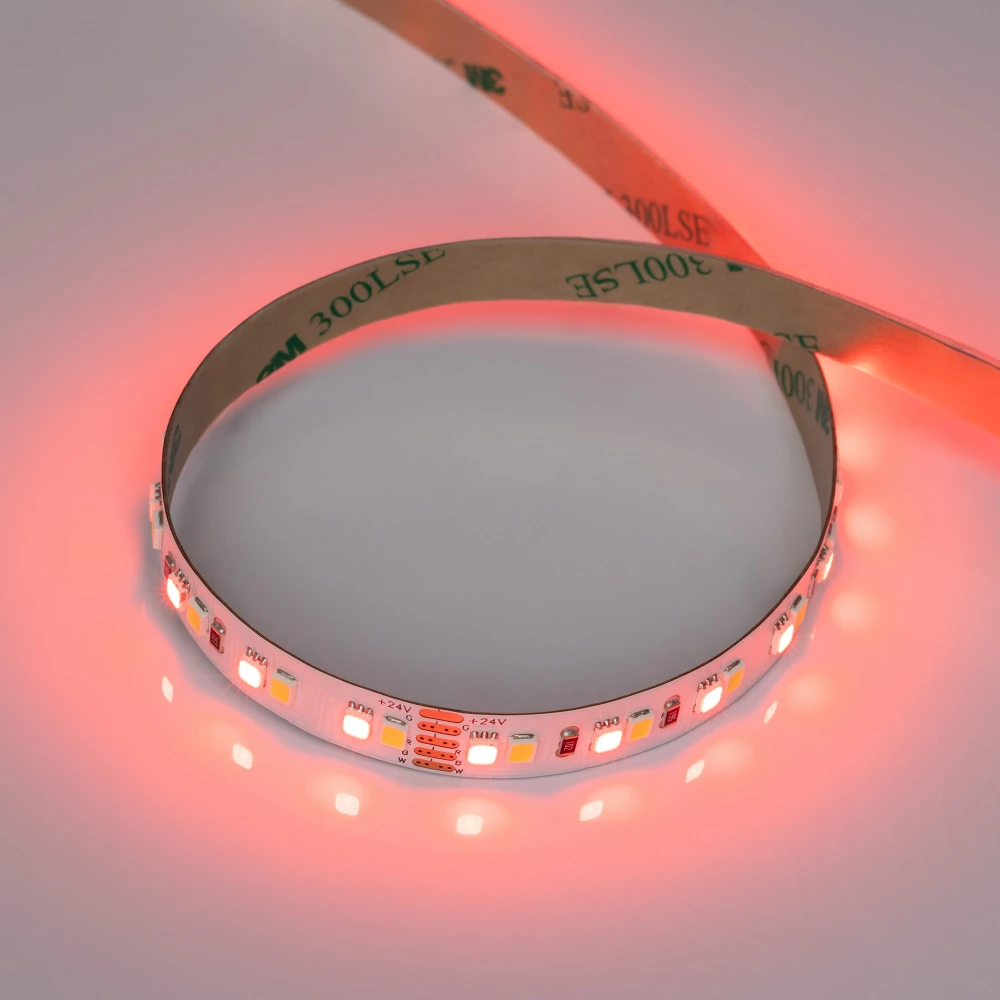 Лента RT-A168-10mm 24V RGBW-White (20 W/m, IP20, 5m) (Arlight, высок.эфф.150 лм/Вт) 056877 - Viokon.com