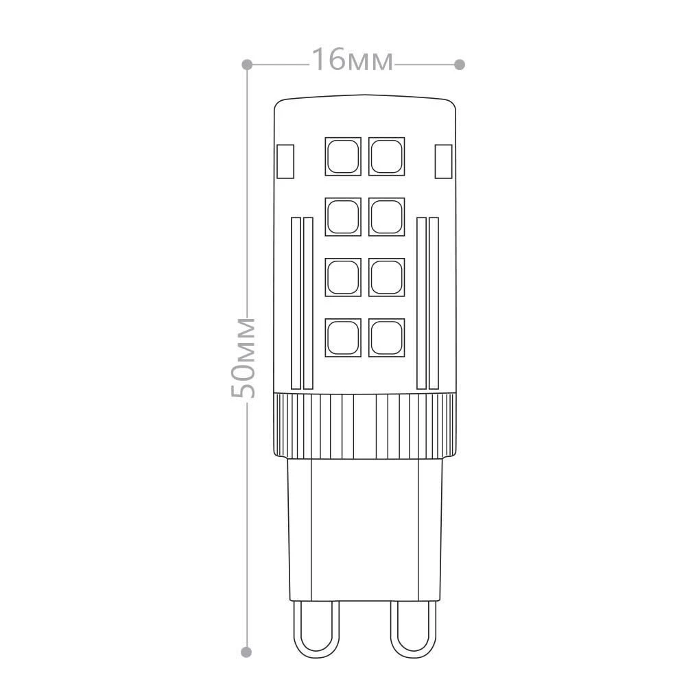 Лампа светодиодная Feron LB-432 G9 5W 175-265V 4000K (25770) - Viokon.com