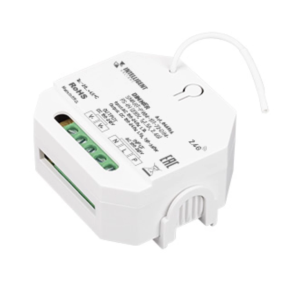 INTELLIGENT ARLIGHT Диммер SMART-PWM-101-72-DIM-PS-IN (230V, 1x1.5A, 2.4G) (IARL, IP20 Пластик, 5 лет) 046516 - Viokon.com