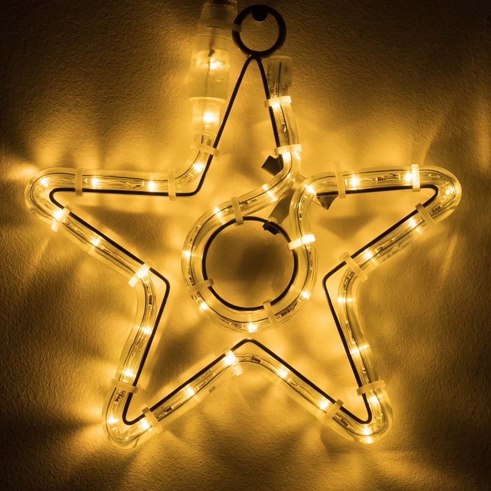 Фигура светодиодная ARD-STAR-M4-200x220-36LED Warm (230V, 2.5W) (Ardecoled, IP65, 1 год) 034250 - Viokon.com