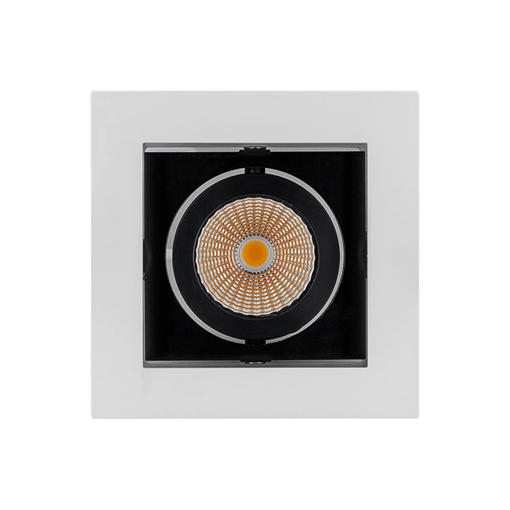 Светильник CL-KARDAN-S102x102-9W Warm (WH-BK, 38 deg) (Arlight, IP20 Металл, 3 года) 024126 - Viokon.com