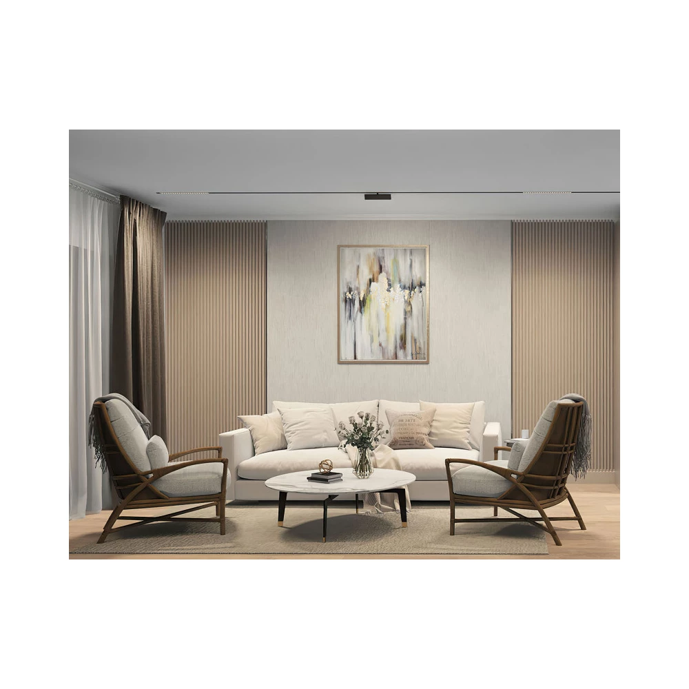 DK8002-CONN-BK Трековый светильник-коннектор SMART GRILL IP20 18W DIM 3000K-6000K черный - Viokon.com