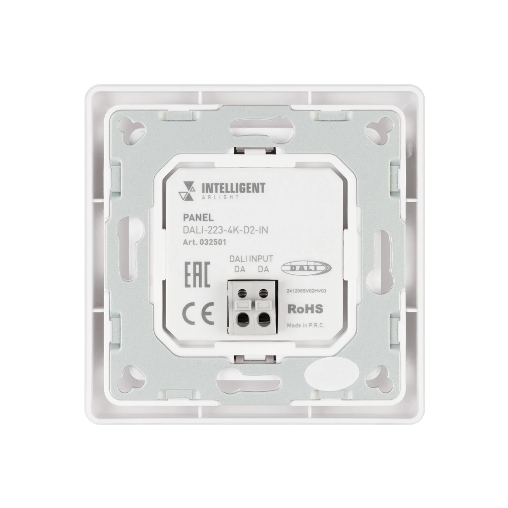 INTELLIGENT ARLIGHT Панель DALI-223-4K-D2-IN (BUS, Free purpose) (IARL, -) 032501 - Viokon.com