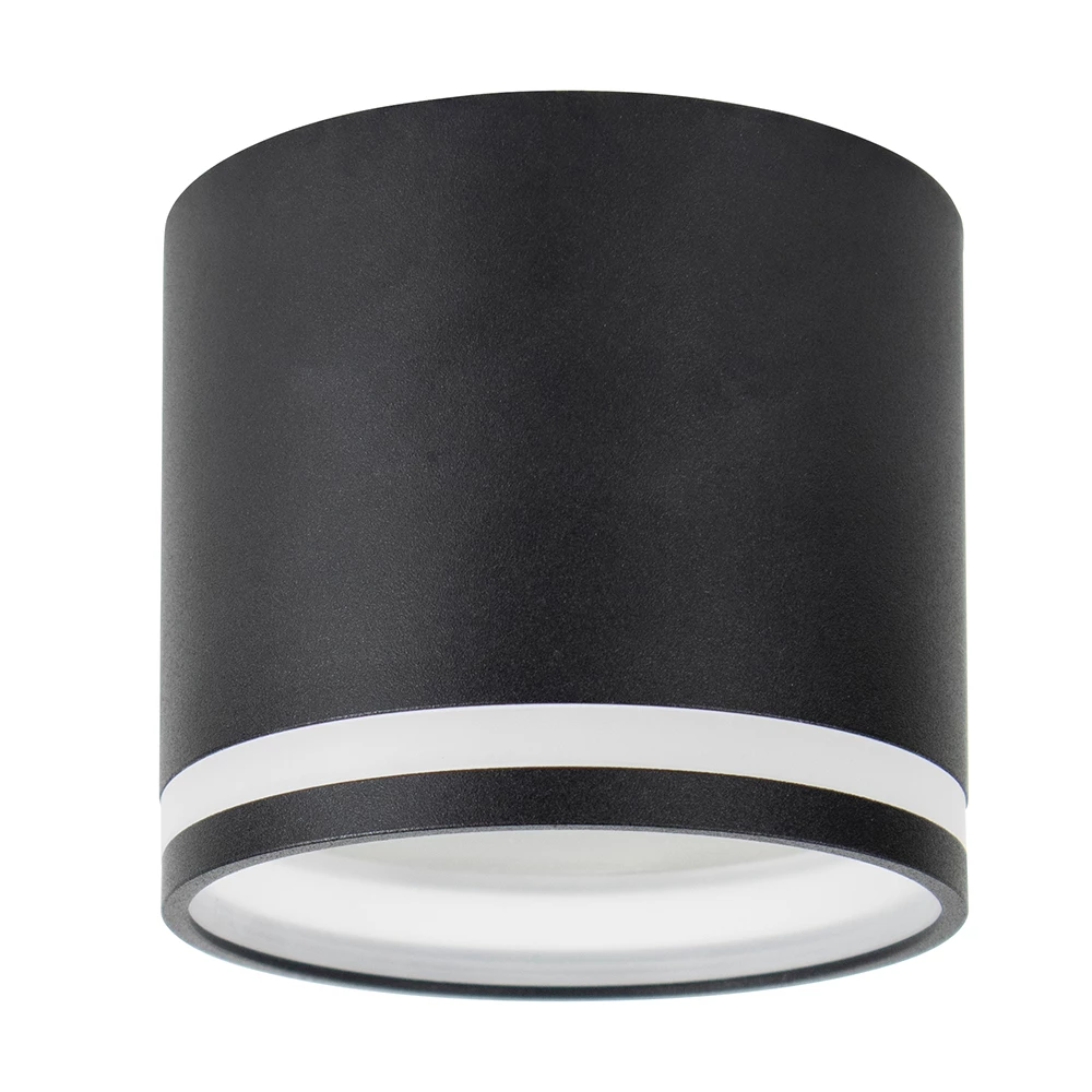 Светильник потолочный Feron HL362 LUNA 12W, 230V, GX53, черный (41997) - Viokon.com