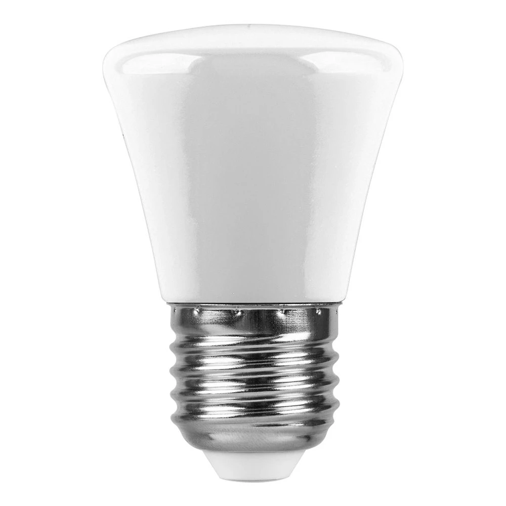 Лампа светодиодная Feron LB-372 Колокольчик матовый E27 1W 6400K (25910) - Viokon.com