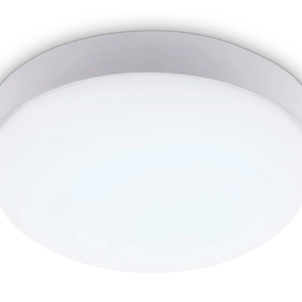 Светильник светодиодный влагозащищенный ST8633 WH белый IP65 LED 6500K 20W D170*60 - Viokon.com