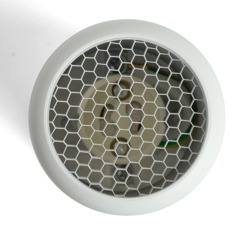 Светильник потолочный Feron ML184 Barrel ECHO MR16 GU10 35W 230V, черный, с антибликовой сеточкой (48393) - Viokon.com