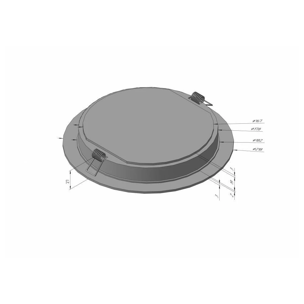 SDAL-DP R 24 24W WH 4000K - Viokon.com