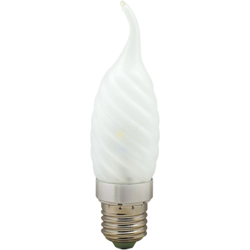 Лампа светодиодная, 6LED(3.5W) 230V E27 4000K матовая хром, LB-78 (25368) - Viokon.com