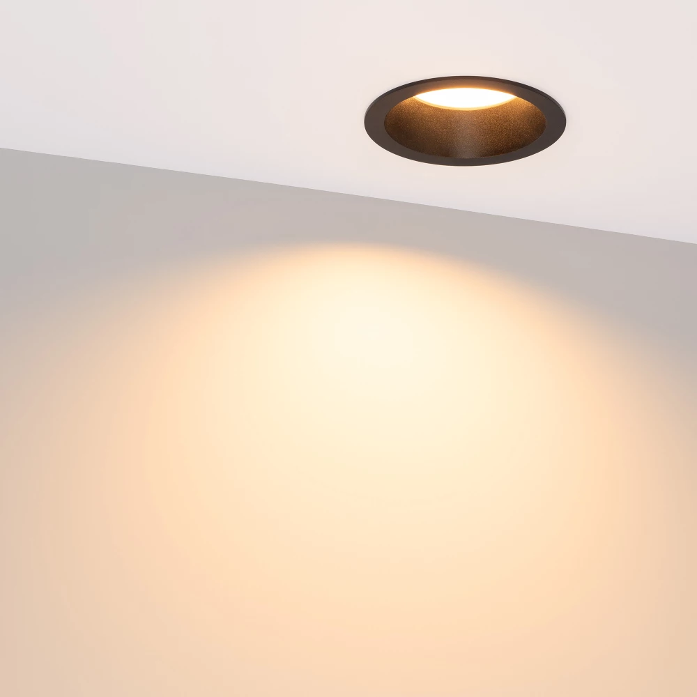 Светильник MS-DROP-BUILT-R105-14W Warm2700 (BK, 85 deg, 230V) (Arlight, IP54 Металл, 5 лет) 054708 - Viokon.com