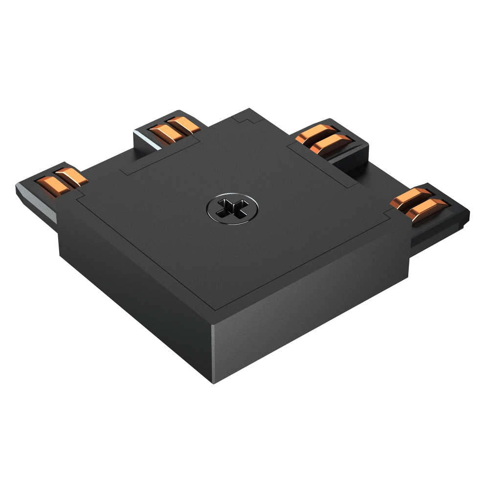 Коннектор угловой MAG-VIBE-CON-L90-POWER (BK) (Arlight, IP20 Металл, 5 лет) 044184 - Viokon.com