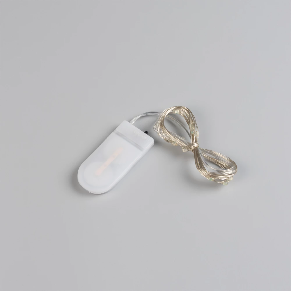 Светодиодная гирлянда ARD-DEW-HOME-2000-CLEAR-20LED-STD RGB (3V, Battery Pack) (Ardecoled, IP20) 062566 - Viokon.com