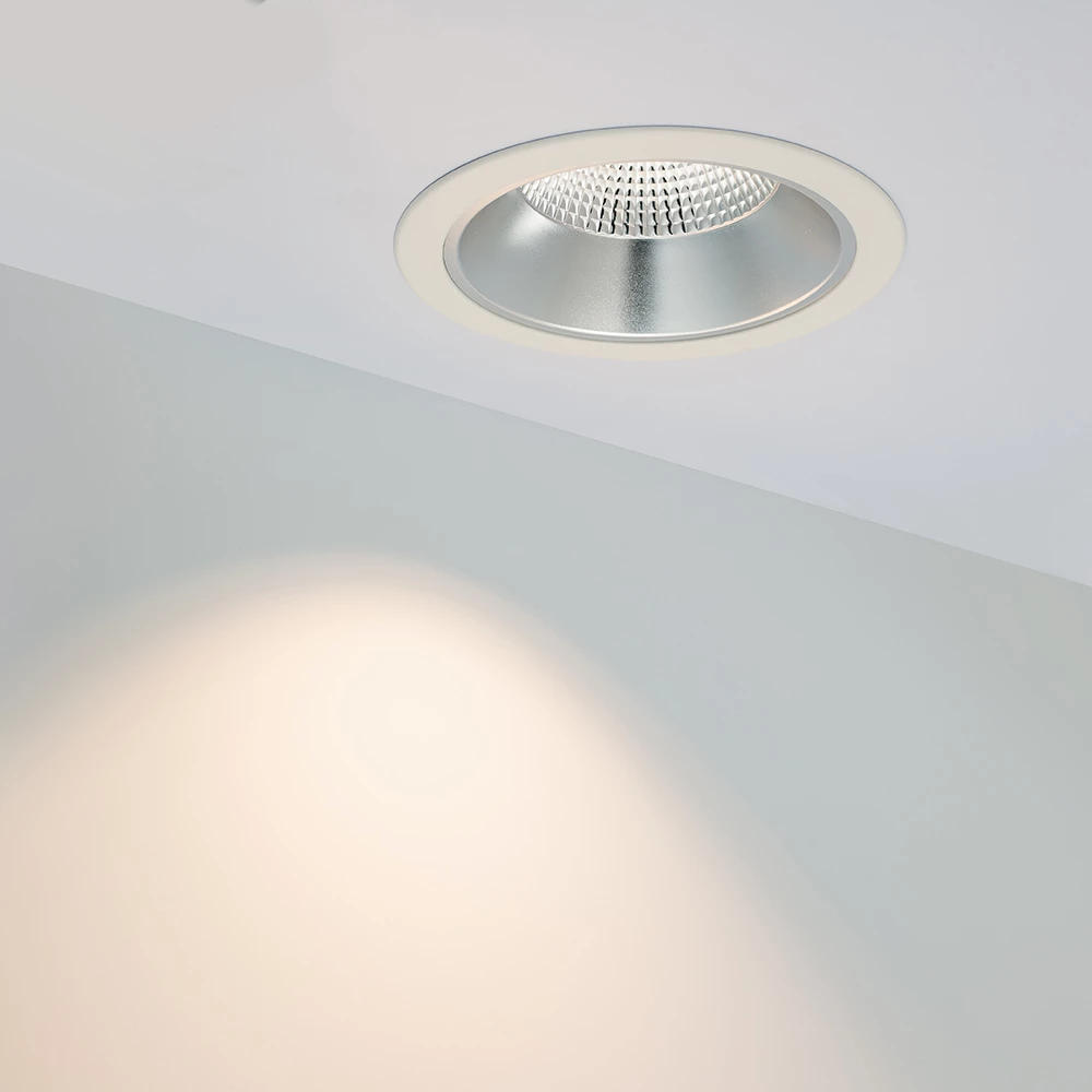 Светильник LTD-LEGEND-R115-10W Warm3000 (WH, 50 deg) (Arlight, IP20 Металл, 3 года) 027317(1) - Viokon.com