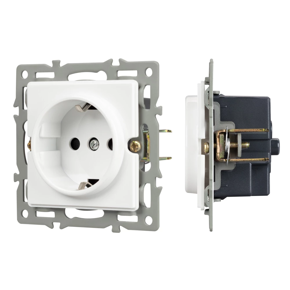 Механизм электрической розетки SCT-GP-MEU-PL-WH (250V, 16A) (Arlight, -) 043739 - Viokon.com