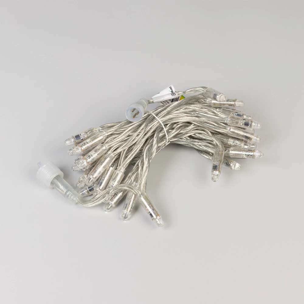 Светодиодная гирлянда ARD-STRING-CLASSIC-6000-CLEAR-40LED-LIVE RGB-SPI (12V, 26W) (Ardecoled, IP65, 1 год) 028806 - Viokon.com