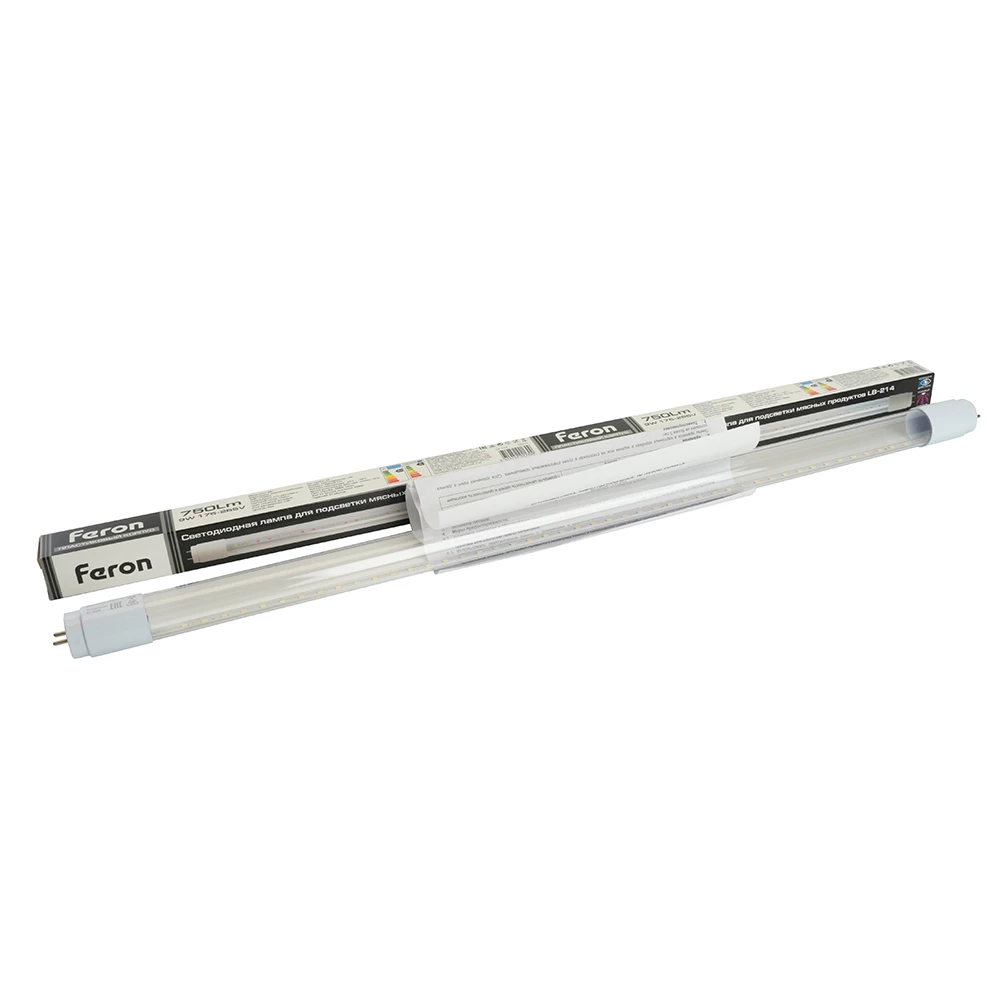 Лампа светодиодная Feron LB-214 G13 9W 175-265V 0,6м (38215) - Viokon.com