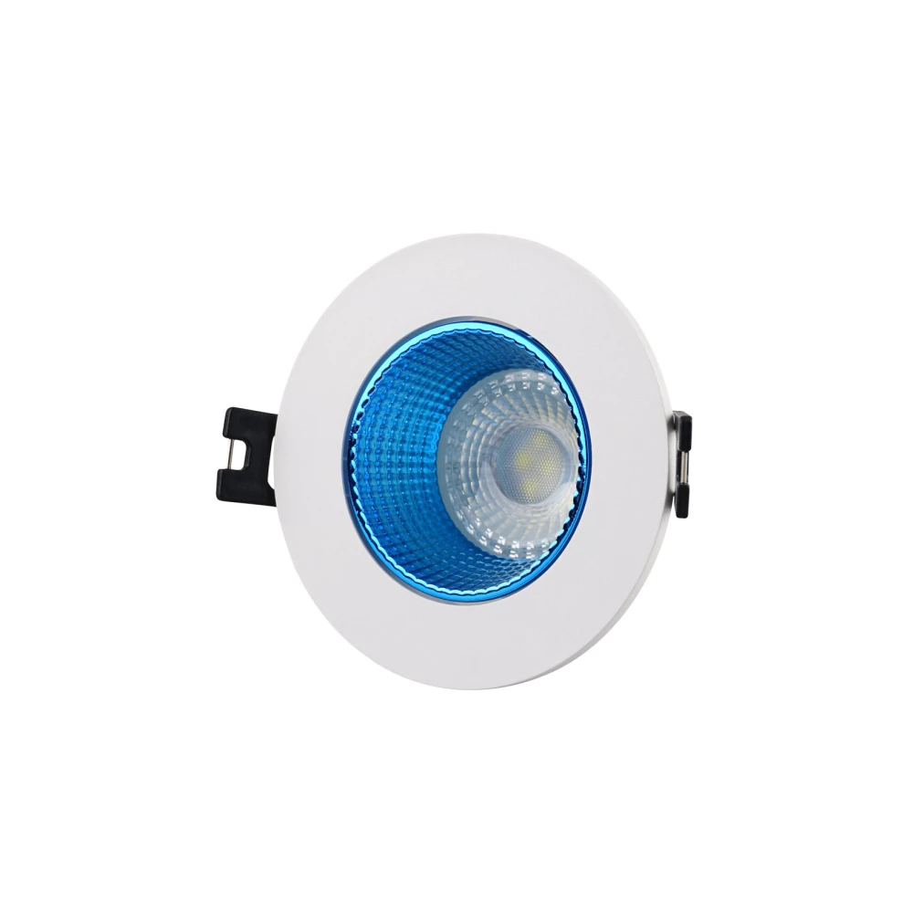 DK3061-WHСY Встраиваемый светильник IP 20 10 Вт GU53 LED белыйголубой пластик - Viokon.com