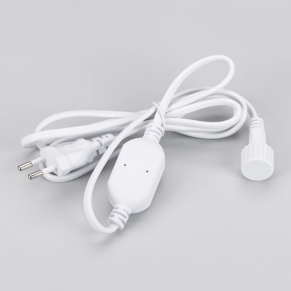 Шнур питания ARD-ICICLE-CLASSIC-1.5M White (230V, 1.6A) (Ardecoled, -) 042830 - Viokon.com