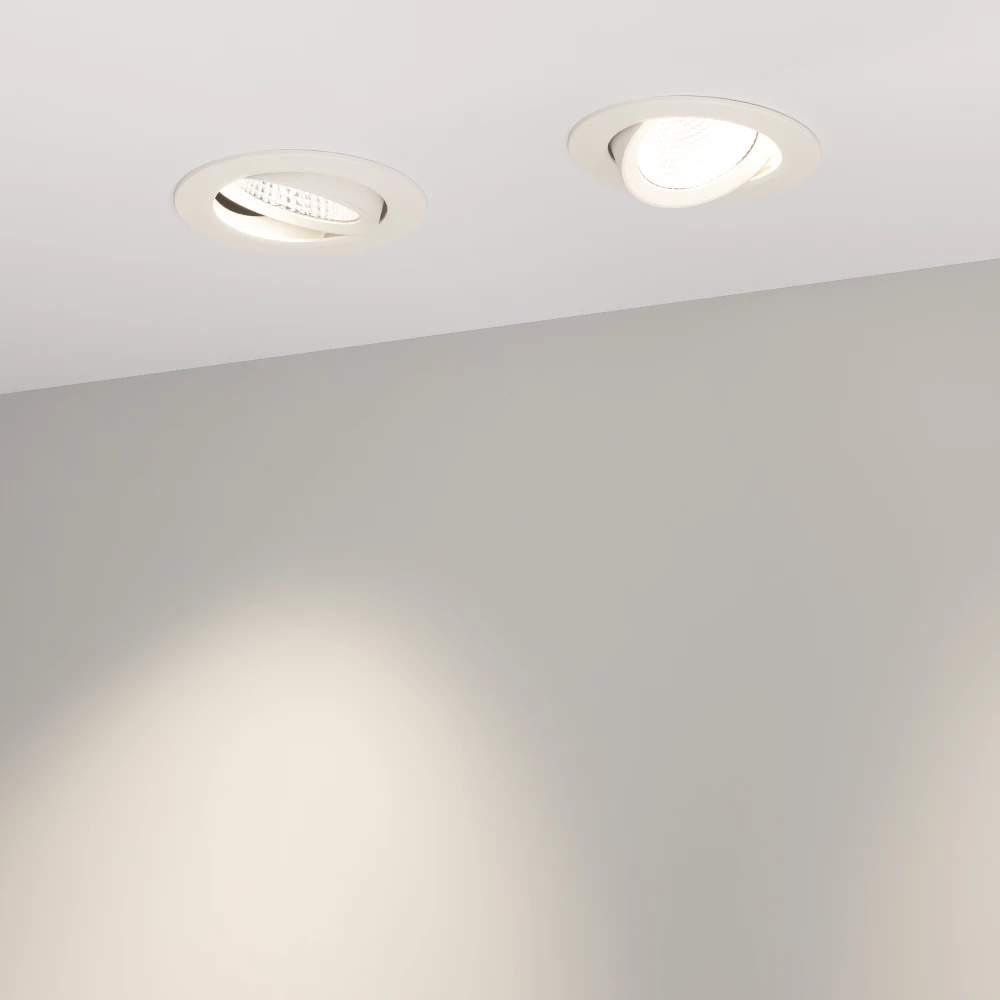 Светильник LTD-POLAR-TURN-R105-10W Day4000 (WH, 36 deg, 230V) (Arlight, IP20 Пластик, 3 года) 032311 - Viokon.com