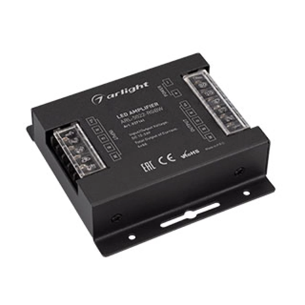 Усилитель ARL-5022-RGBW (12-24V, 4x8A, 384-768W) (Arlight, IP20 Металл, 3 года) 027141 - Viokon.com