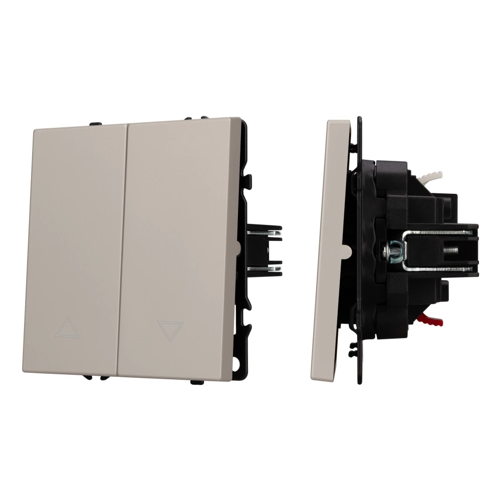 Механизм выключателя управления шторами SWT-NOBE-MKR2-SFPL-CA (230V, 10A) (Arlight, Кашемир) 059434 - Viokon.com