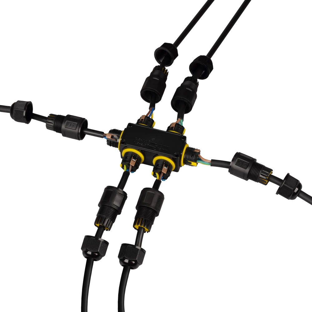 Коннектор NEO-GERM-3pin-TT-WTW (4-8mm) (Arlight, IP68) 053445 - Viokon.com