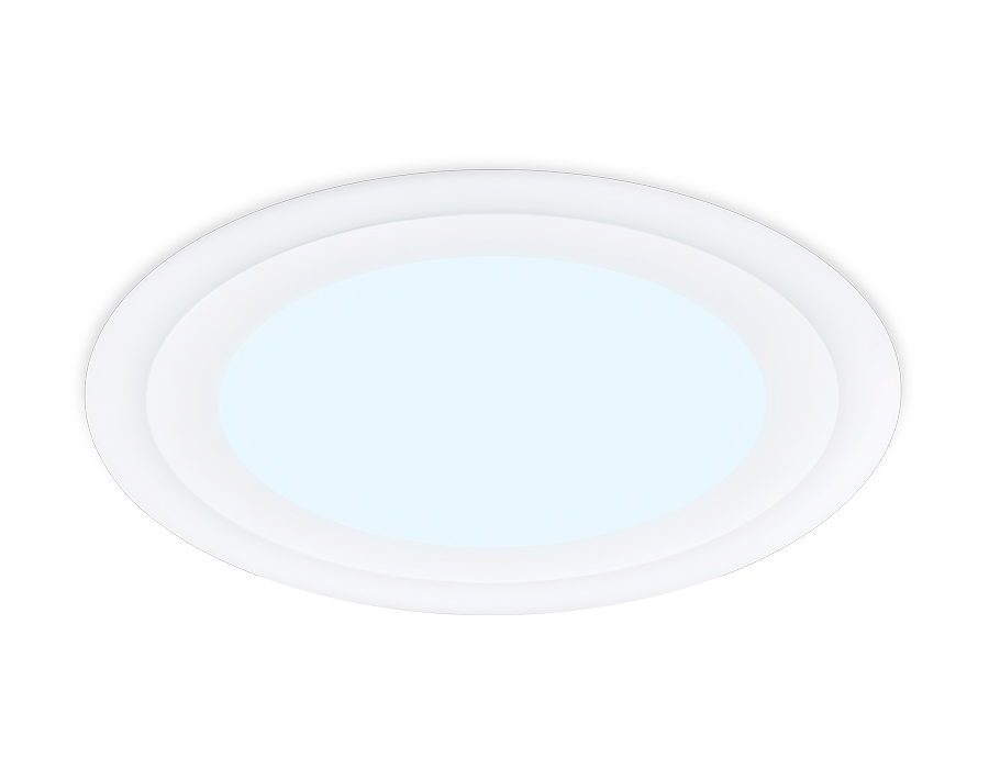 Встраиваемый cветодиодный светильник с подсветкой DCR370 3W+3W 6400K/3000K 85-265V D105*28 - Viokon.com