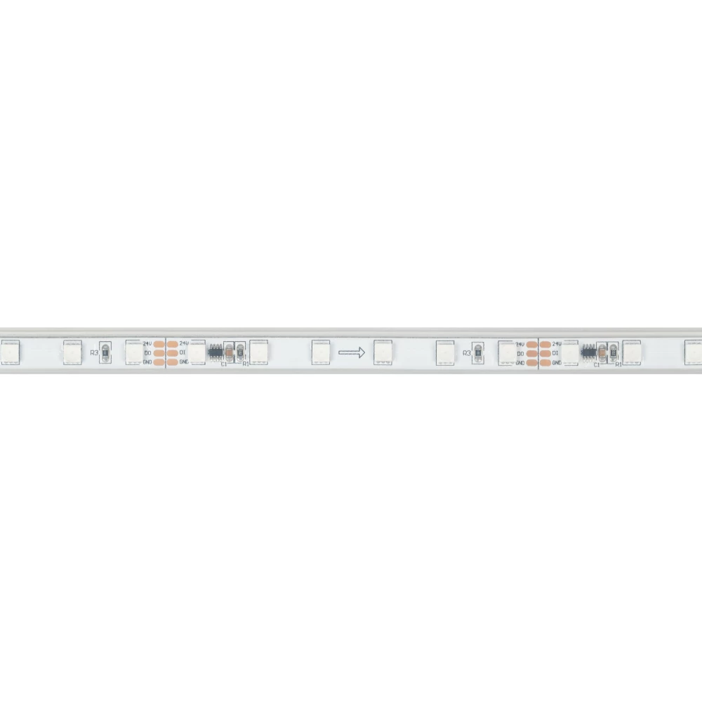 Лента герметичная SPI-P-F72-11mm 24V RGB-PX6 (14.4 W/m, IP66, 3535, 5m) (Arlight, бегущий огонь) 030484(2) - Viokon.com