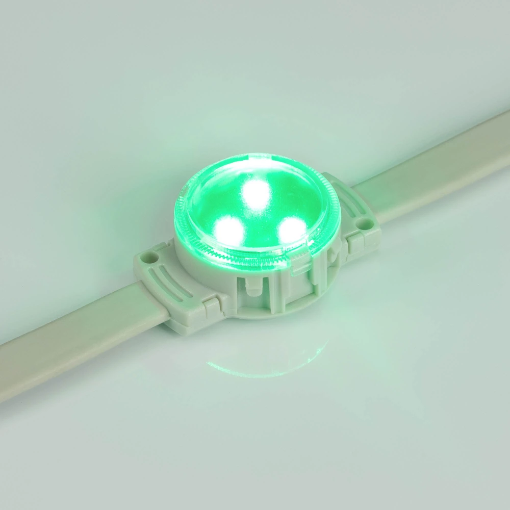 Модуль управляемый DMX-F3-D30 12V RGB (0.75W, IP68, 120 deg) (Arlight, Пластик, 3 года) 036830 - Viokon.com