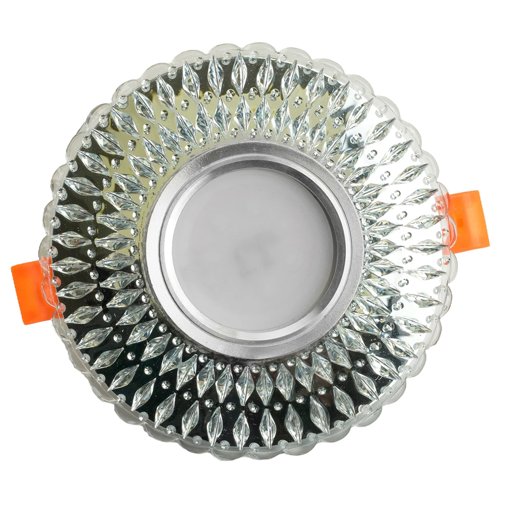 Светильник встраиваемый с белой LED подсветкой Feron CD937 потолочный MR16 G5.3 прозрачный (29470) - Viokon.com