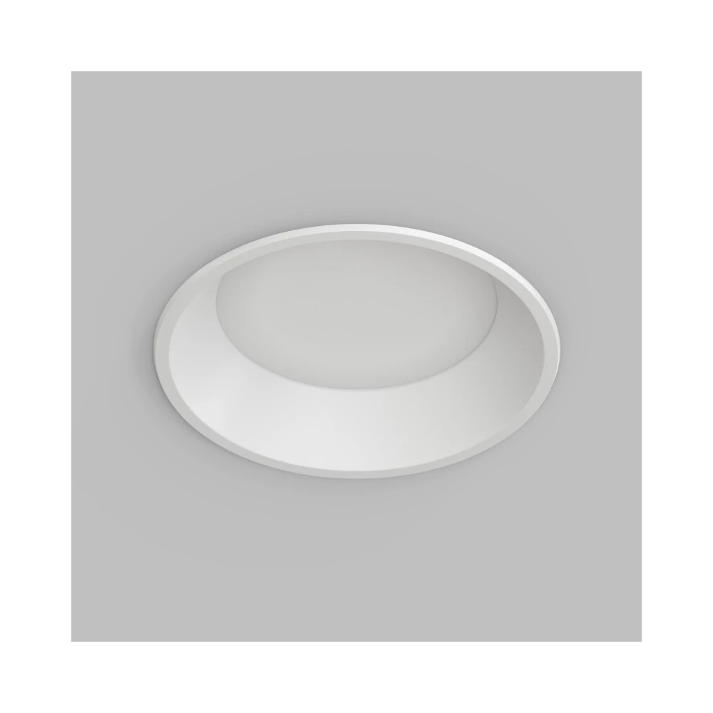 Встраиваемый влагозащищенный светильник TRIM 24 Вт LED 3000-4000-6500K IP44 алюминий акрил - Viokon.com