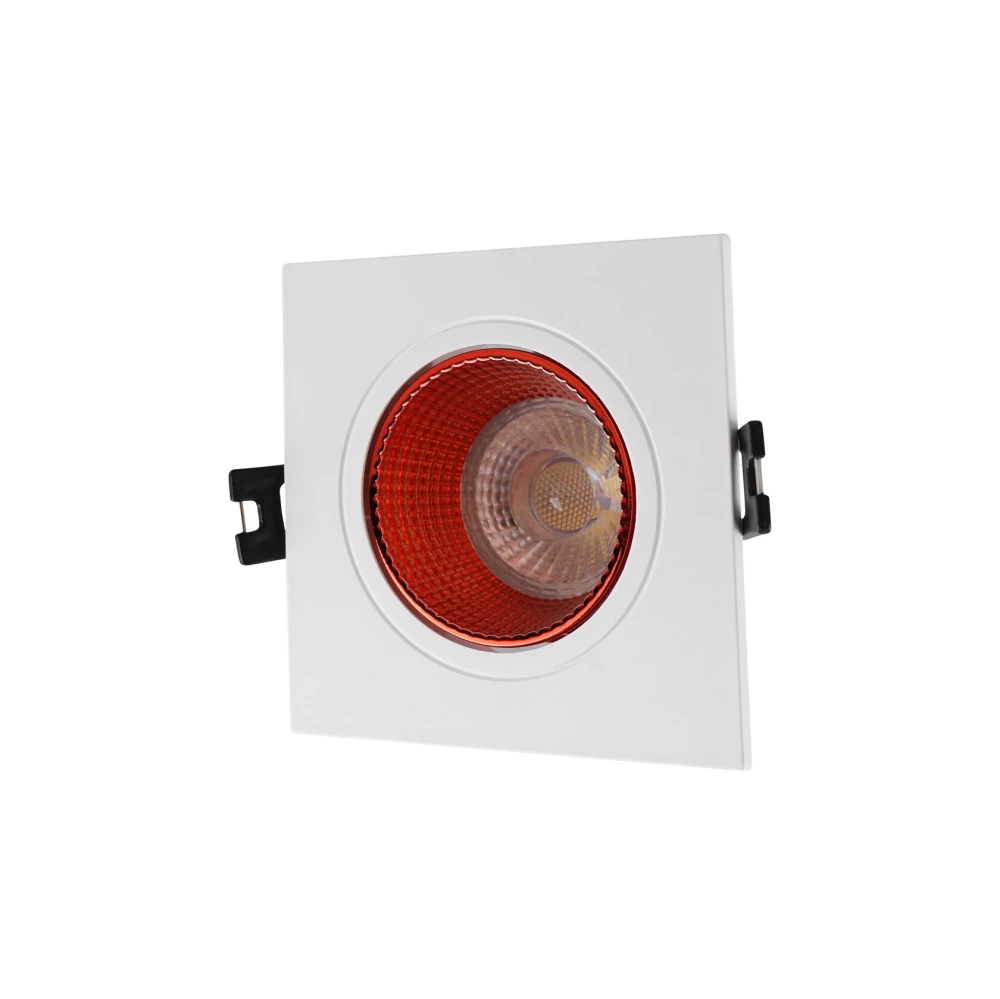 DK3071-WHRD Встраиваемый светильник IP 20 10 Вт GU53 LED белыйкрасный пластик - Viokon.com