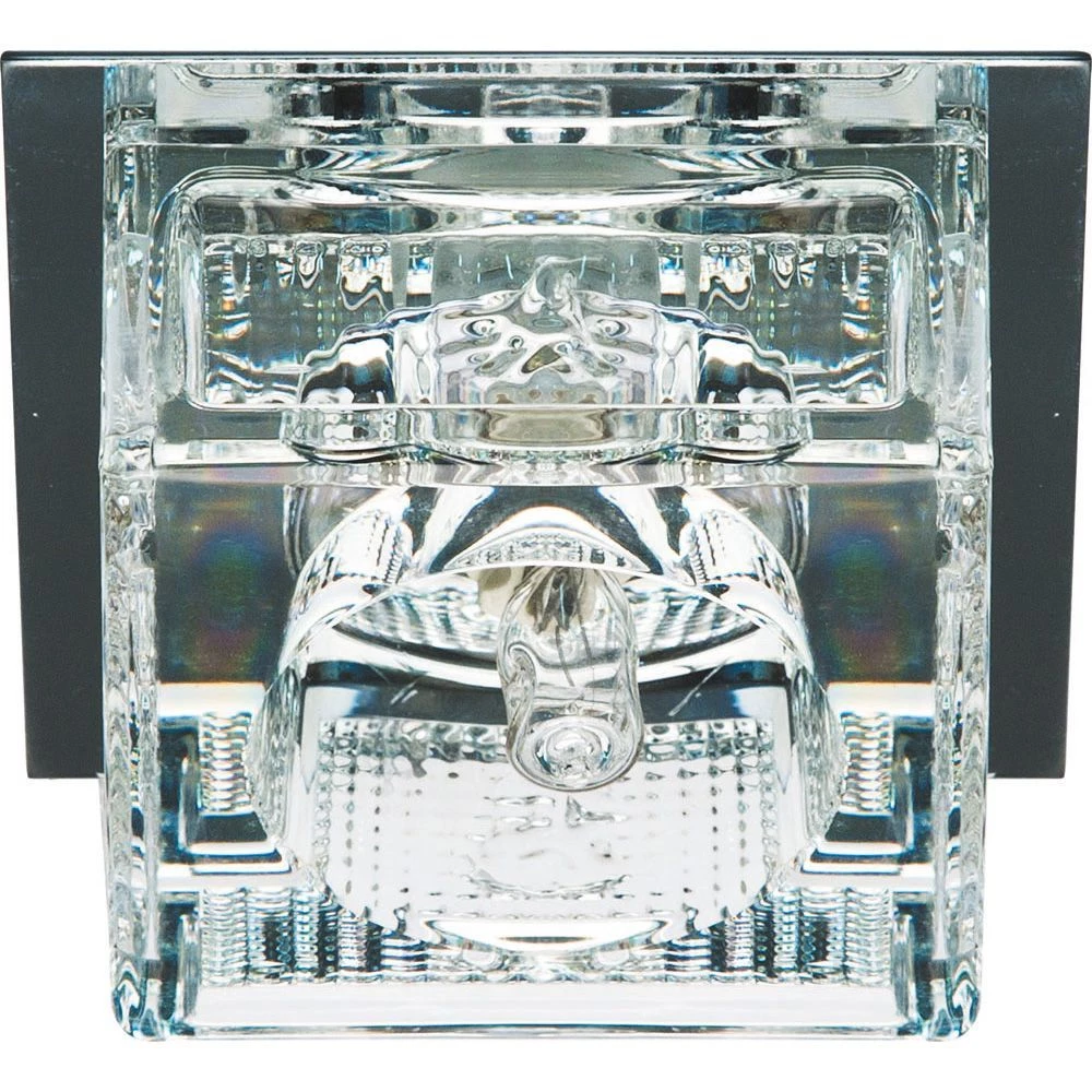 Светильник потолочный,JCD9 35W G9, прозрачный,хром, с лампой, JD107 (28149) - Viokon.com