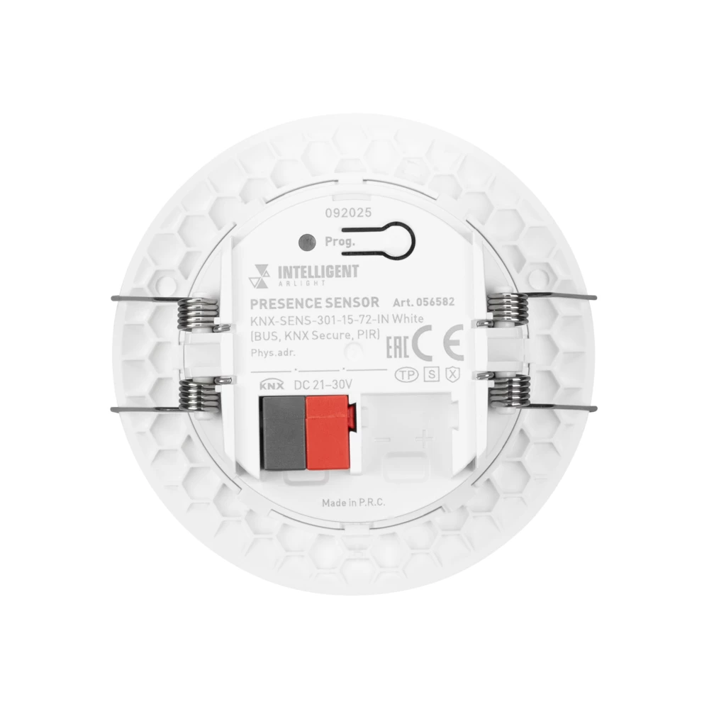 INTELLIGENT ARLIGHT Датчик движения KNX-SENS-301-15-72-IN White (BUS, KNX Secure, PIR) (IARL, IP20 Пластик, 3 года) 056582 - Viokon.com
