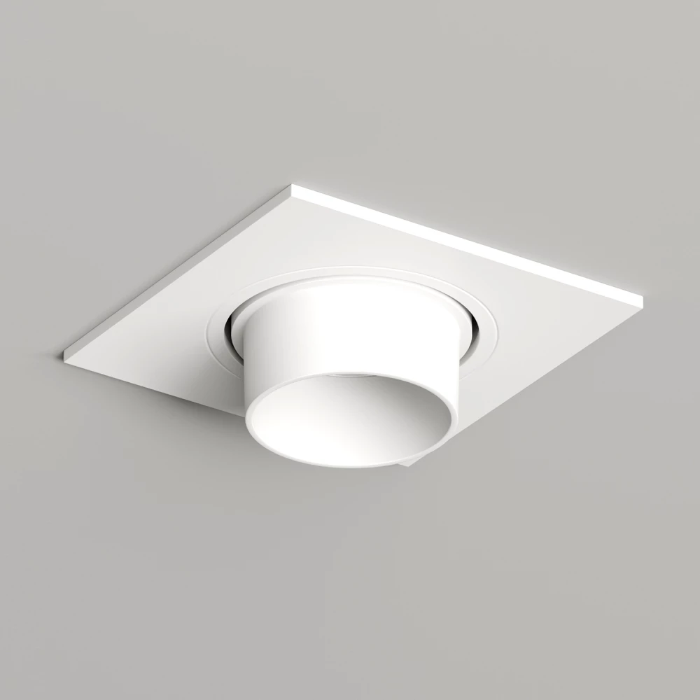 DK3121-WH Встраиваемый светильник IP20 до 15 Вт LED GU53 белый пластик - Viokon.com