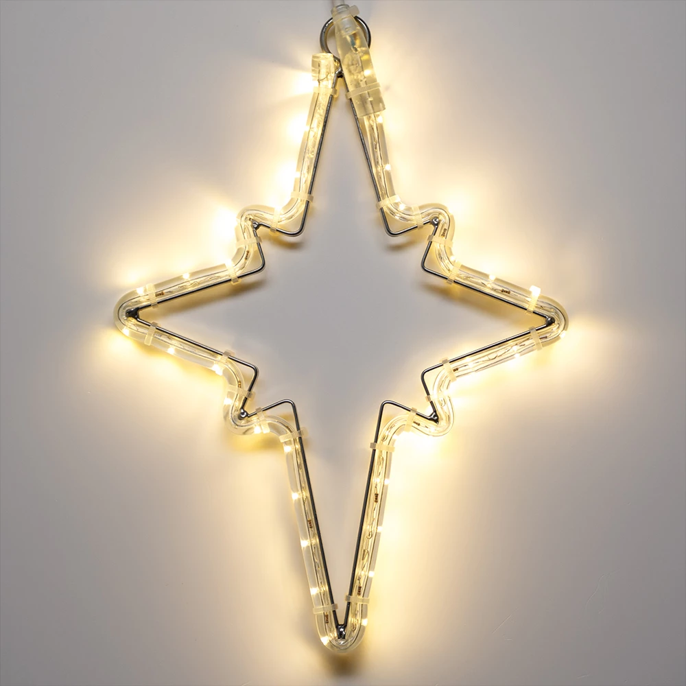 Фигура cветодиодная ARD-STAR-M3-380x250-36LED Warm (230V, 2.5W) (Ardecoled, IP65, 1 год) 025314 - Viokon.com