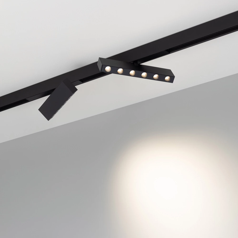 Светильник MAG-DOTS-FOLD-25-S200-6W Day4000 (BK, 30 deg, 24V) (Arlight, IP20 Металл, 5 лет) 033725 - Viokon.com