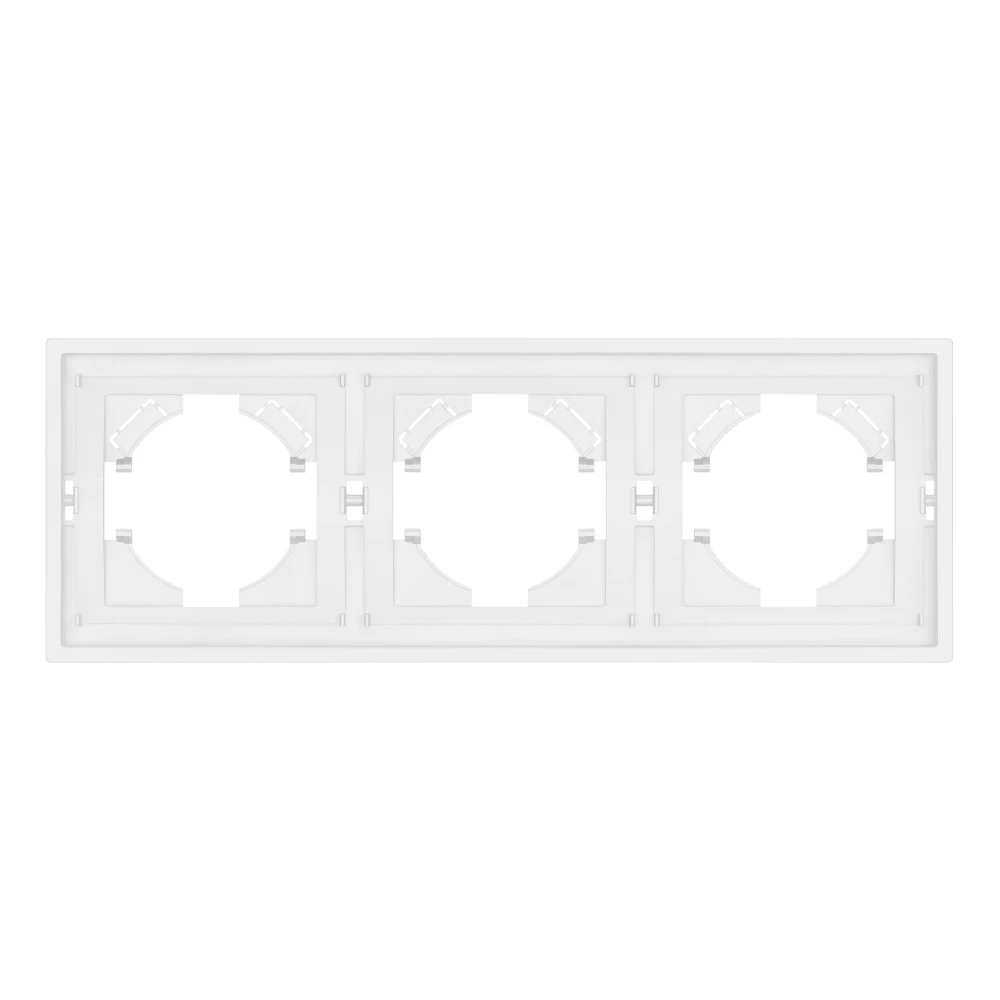 Рамка пластиковая FRM-TENDO-PL-3-WH (Arlight, Белый) 053843 - Viokon.com
