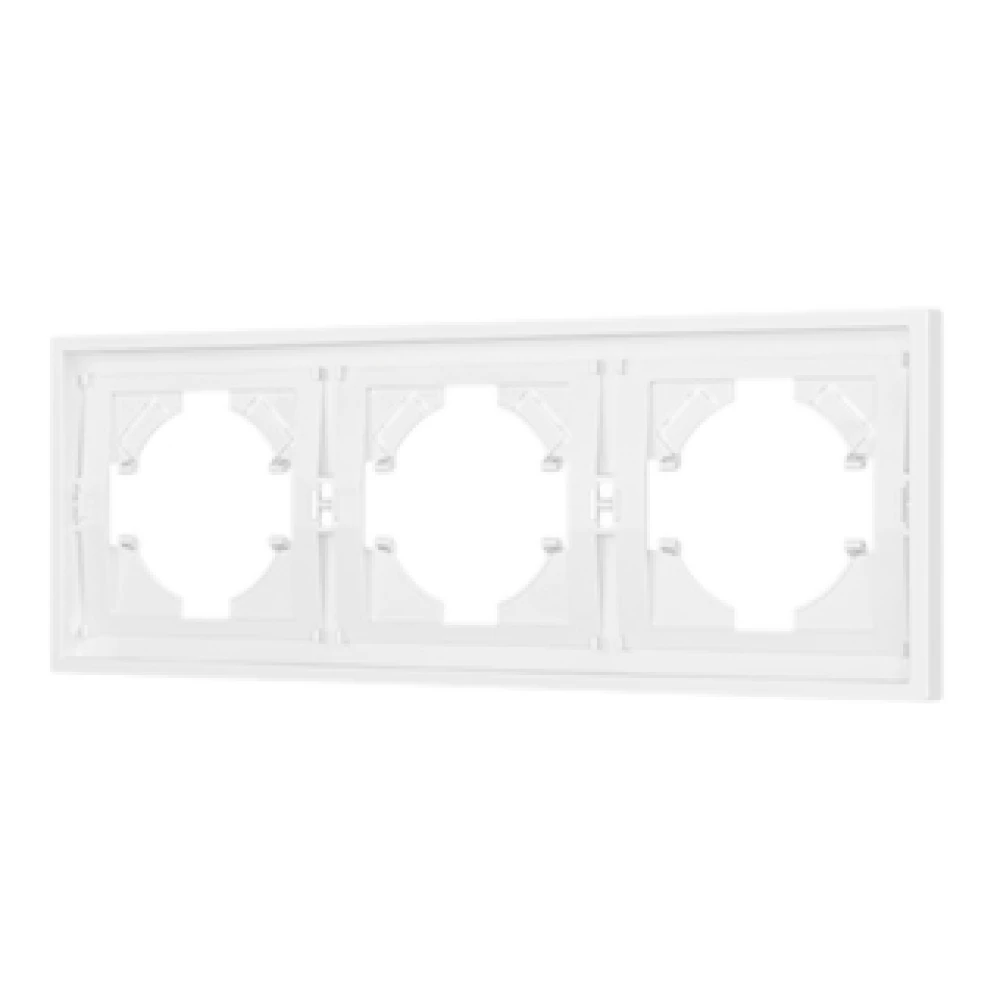 Рамка пластиковая FRM-TENDO-PL-3-WH (Arlight, Белый) 053843 - Viokon.com