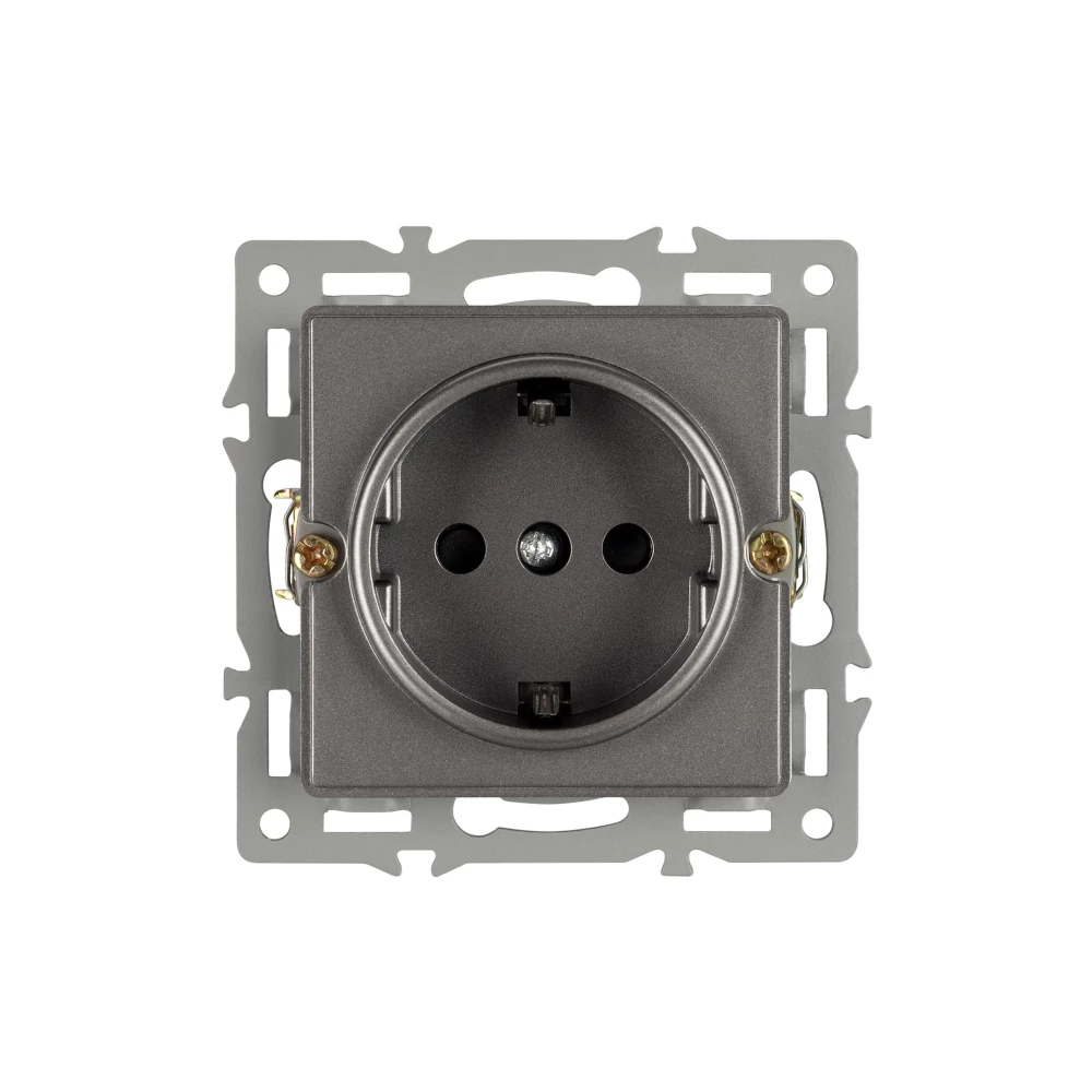 Механизм электрической розетки SCT-GP-MEU-PL-GR (250V, 16A) (Arlight, -) 043741 - Viokon.com