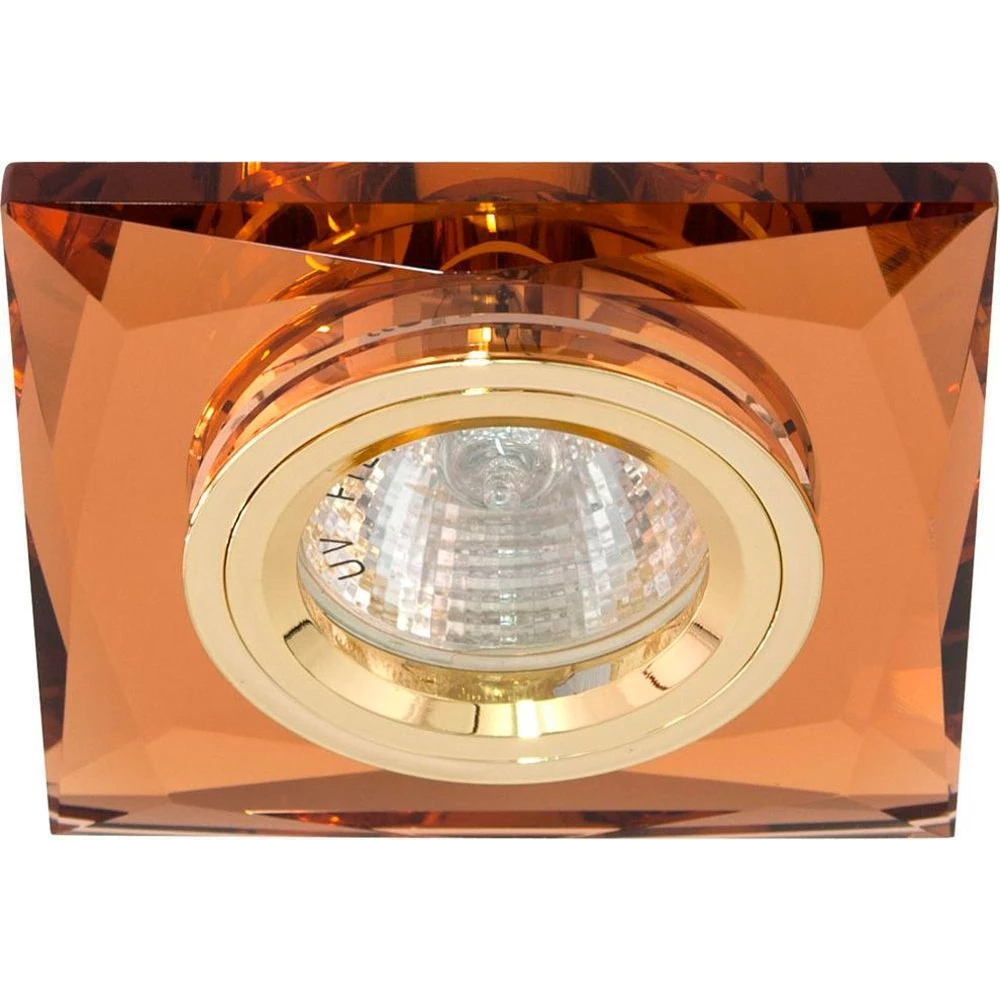 Светильник встраиваемый Feron 8150-2 потолочный MR16 G5.3 коричневый (18640) - Viokon.com