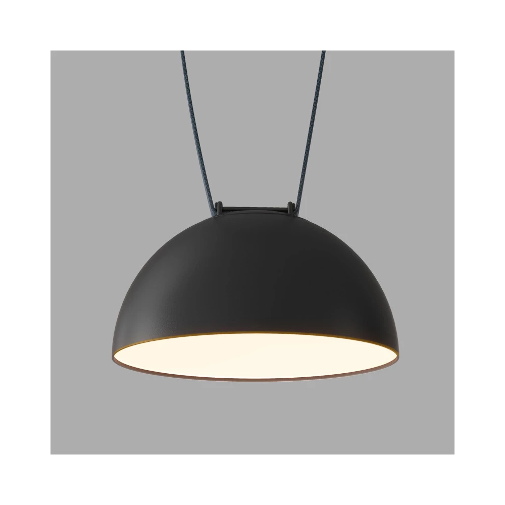 DK5561-BK Cветильник для трека-ремня Belty серия Flow со светодиодом D220H117мм 48V DC 24W RA90 120 3000K IP20 черный алюминий - Viokon.com