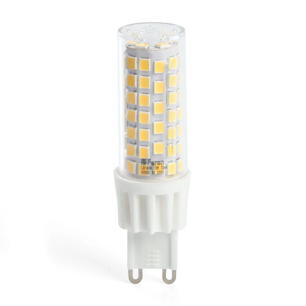 Лампа светодиодная Feron LB-436 G9 13W 175-265V 4000K (38153) - Viokon.com