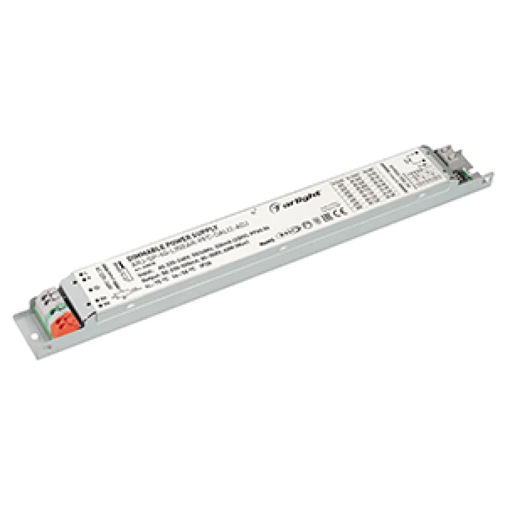 Блок питания ARJ-SP-60-LINEAR-PFC-DALI2-ADJ (60W, 80-300V, 0.2-0.5A) (Arlight, IP20 Металл, 5 лет) 035535 - Viokon.com